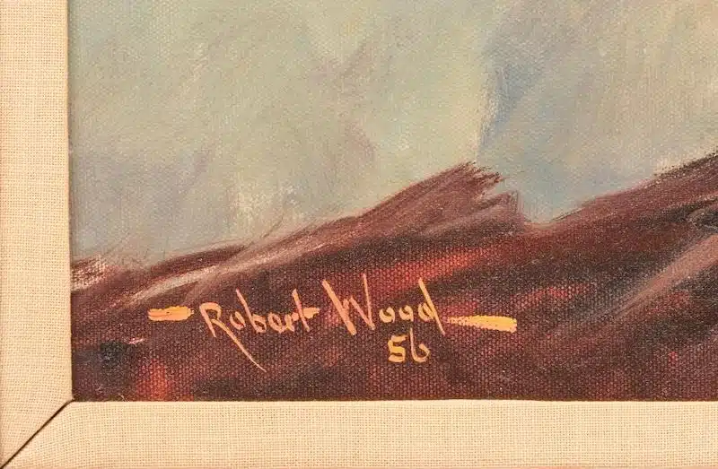 Robert Wood signature