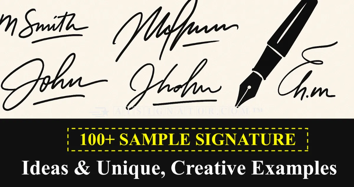 Sample Signature