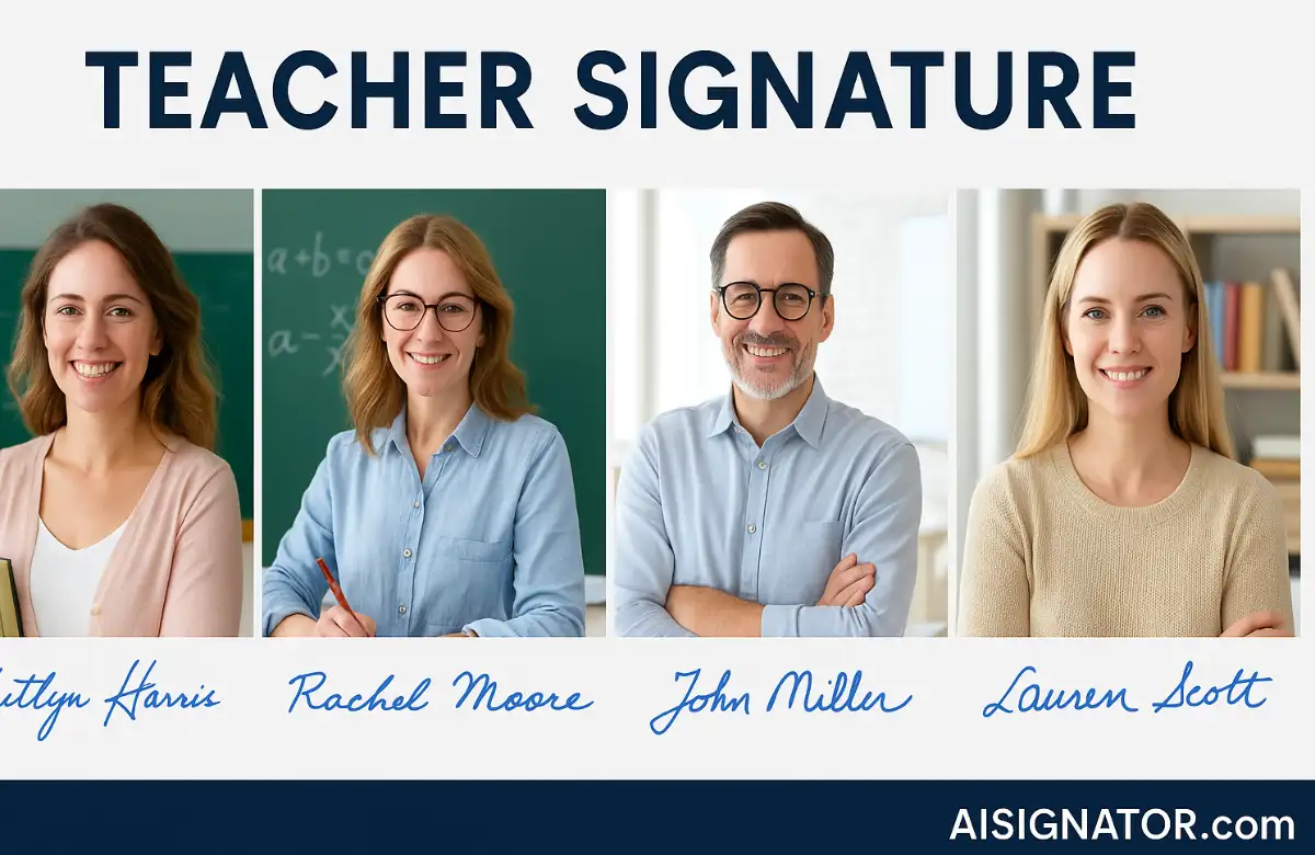 Teacher Signature