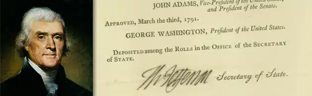Thomas Jefferson signature