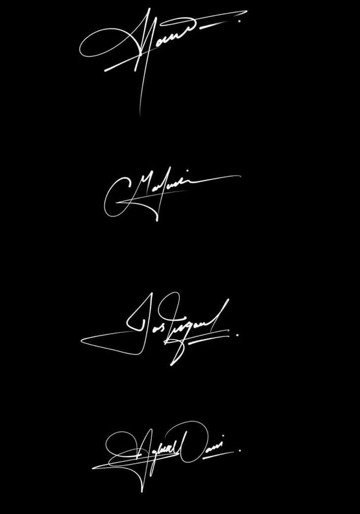 Unique teacher signature examples